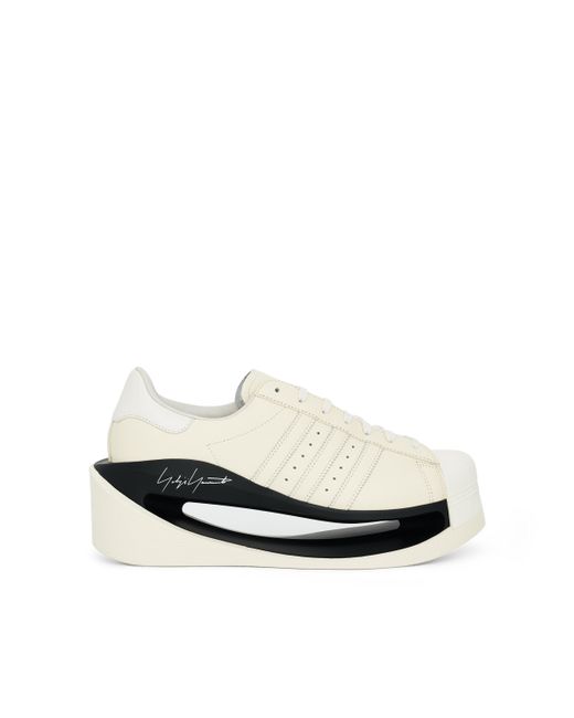 Y-3 Gendo Superstar Sneaker Cream White/Black CREAM WHITE/BLACK