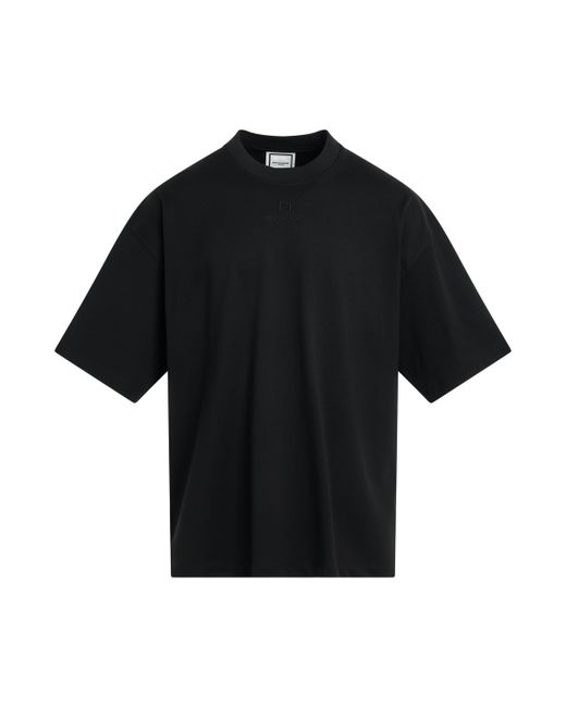 Wooyoungmi Square Embroidered Logo T-Shirt