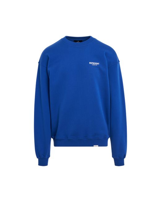 Represent New Owners Club Sweatshirt Cobalt COBALT