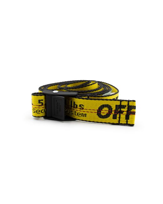 Off-White Mini Industrial Logo Belt Yellow YELLOW MINI