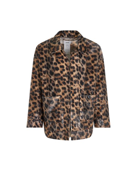 Doublet Summer Fur Hand-Painted Jacket Leopard LEOPARD
