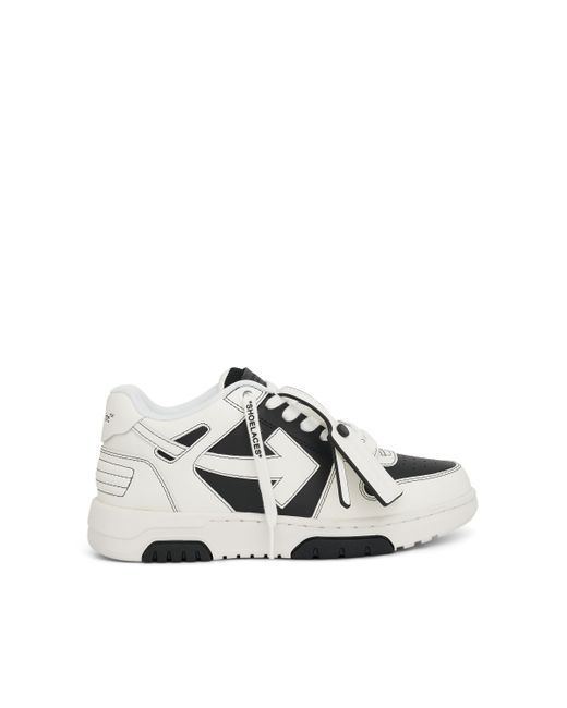 Off-White Out of Office Calf Leather Sneaker Black BLACK