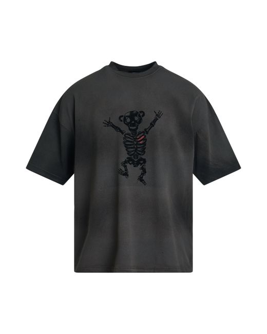 We11done Bolt Teddy Bear Print T-Shirt