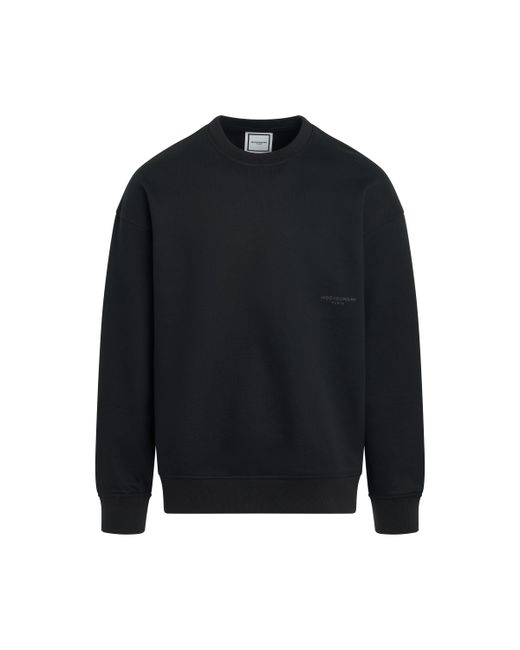 Wooyoungmi Leather Patch Sweatshirt