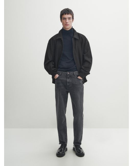Massimo Dutti Tapered Fit Jeans