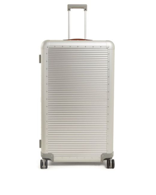 Fabbrica Pelletterie Milano Bank Spinner 84 Aluminium Suitcase