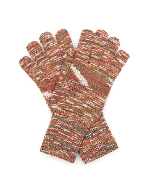 Missoni Multi-stripe wool gloves