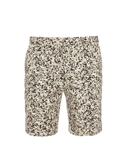 Fendi Camo-print cotton-blend shorts