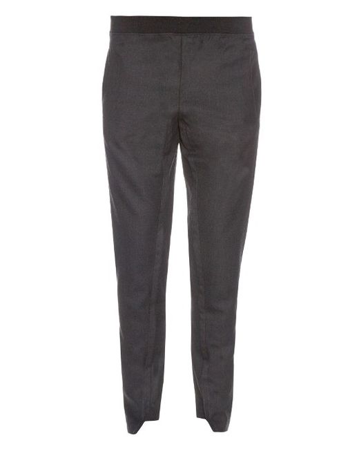 Marni Mid-rise stretch-wool trousers