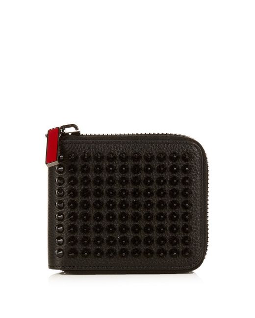 Christian Louboutin Panettone zip-around leather wallet