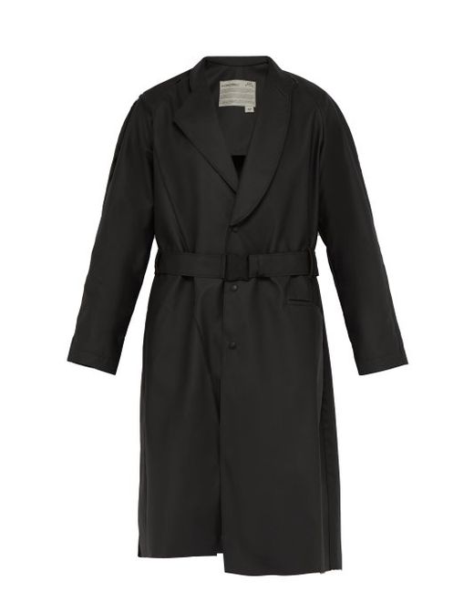 A-Cold-Wall Waxed Trench Coat
