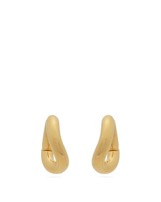 Balenciaga Distorted Hoop Earrings