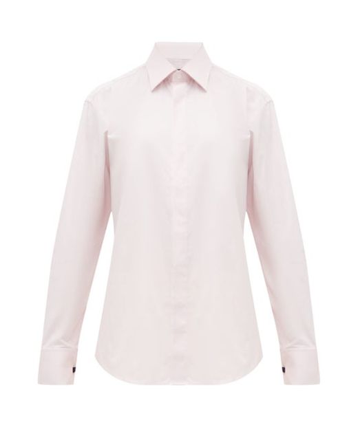 Emma Willis Selva French Cuff Cotton Shirt