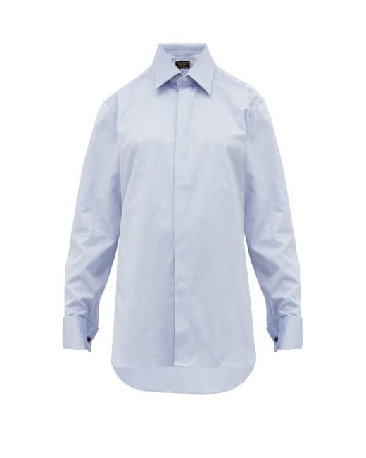 Emma Willis French Cuffed Cotton Oxford Shirt