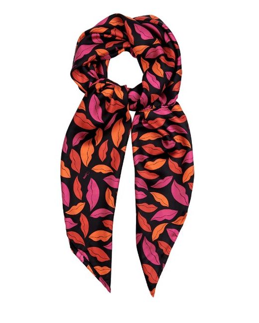Diane von Furstenberg Midnight Kiss scarf