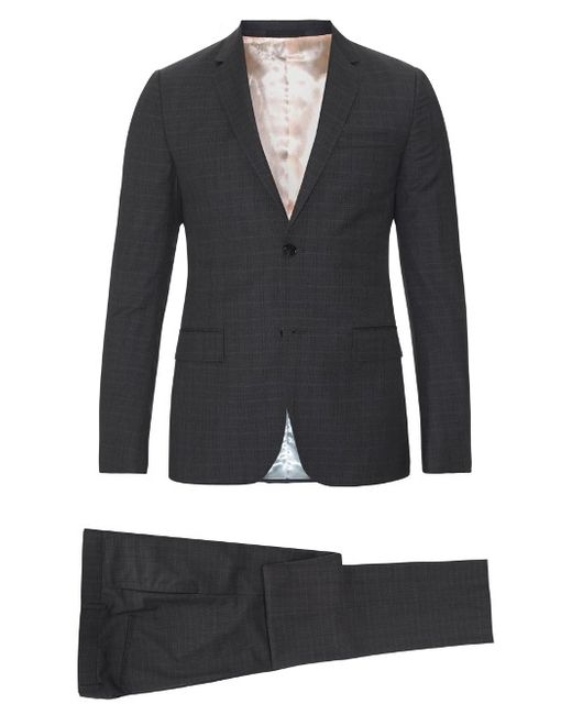 Gucci Monaco checkered wool suit