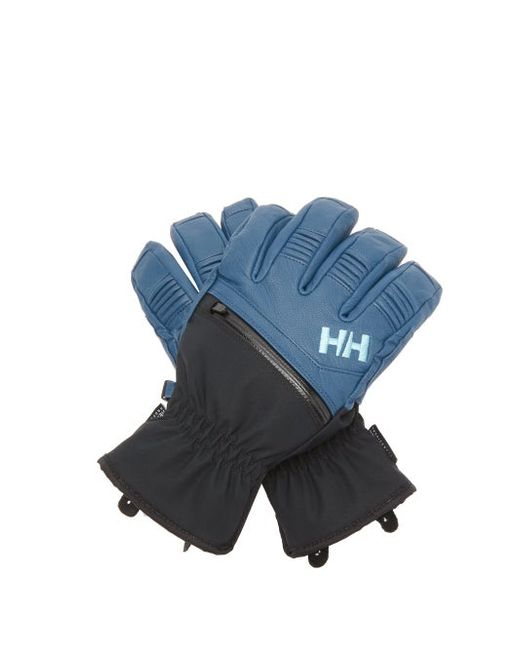 Helly Hansen Alpha Leather Winter Gloves Black