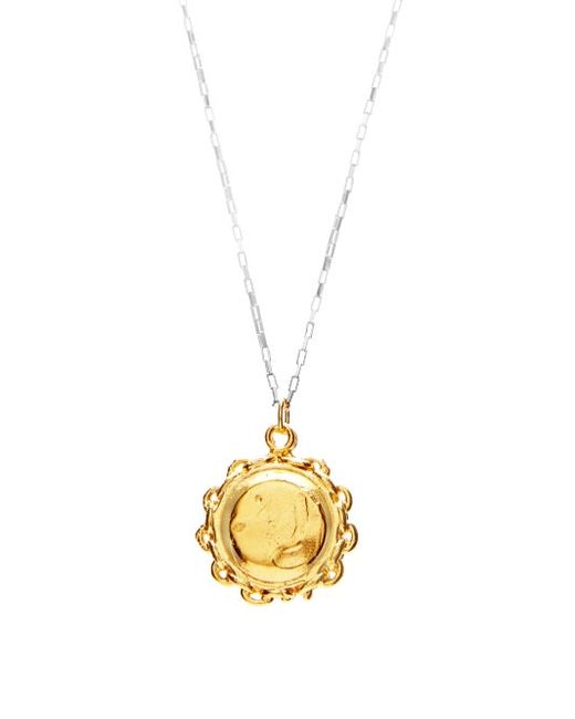 Alighieri The Invisible Compass 24kt Plated Necklace