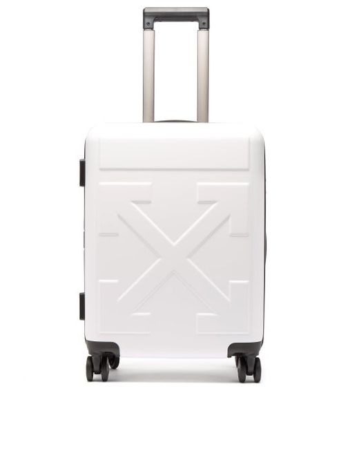 Off-White Arrow Embossed Cabin Suitcase