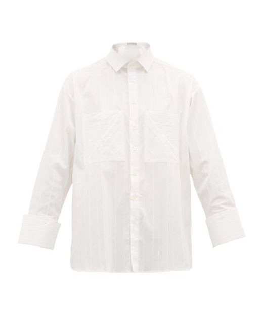 Palmer/Harding Palmer/harding Carl Striped Cotton-blend Shirt