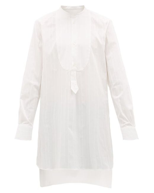 Palmer/Harding Palmer/harding Paul Striped Cotton-blend Poplin Shirt