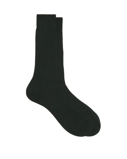 Pantherella Danvers Ribbed-knit Socks
