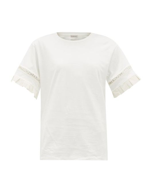 Moncler Logo-trimmed Cotton-jersey T-shirt