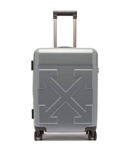 Off-White Arrow-embossed Cabin Suitcase