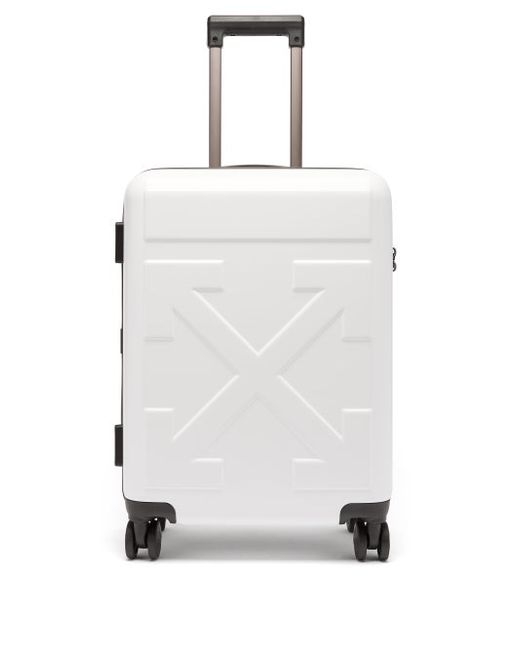 Off-White Arrow-embossed Cabin Suitcase