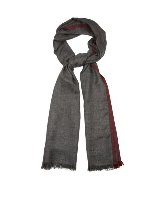 Bottega Veneta Cashmere and silk-blend scarf