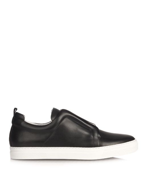 Pierre Hardy Low-top leather trainers