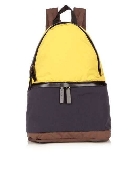 Marni Tri-colournylonbackpack