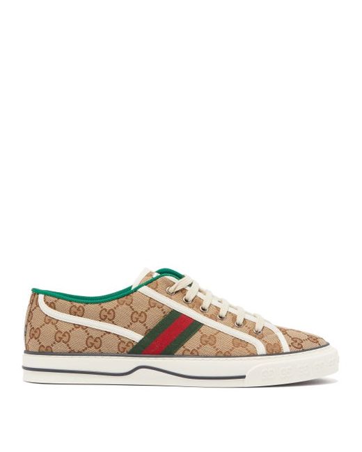 Gucci Tennis 1977 Gg-canvas Trainers