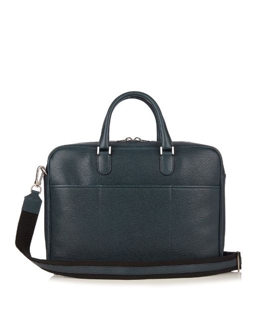 Valextra Grained-leatherbriefcase