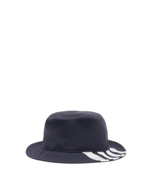 Thom Browne Four-bar Wool Bucket Hat