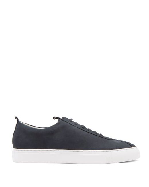 Grenson Lace-up Nubuck Trainers