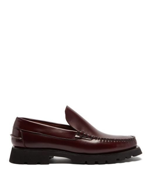 Hereu Roque Sport Chunky-sole Leather Loafers