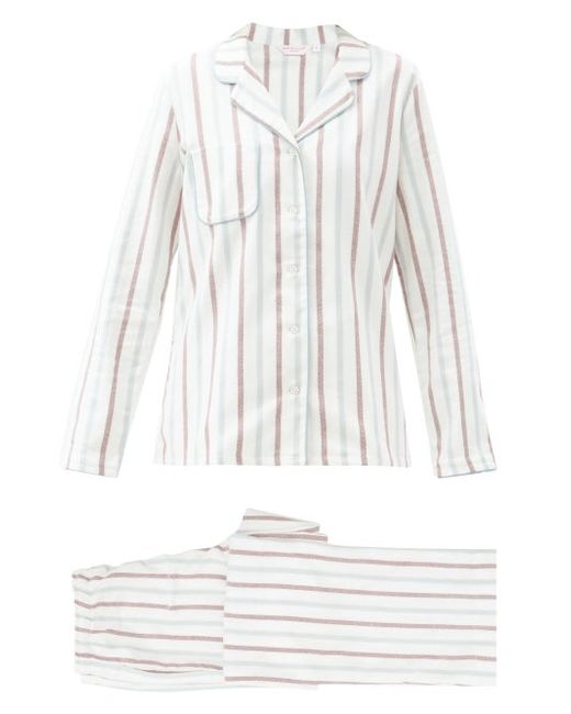 Derek Rose Striped Cotton Pyjamas