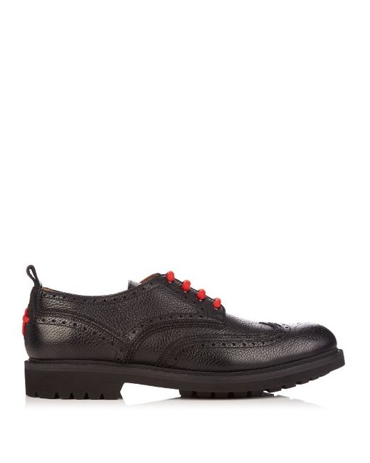 Givenchy Commando leather brogues