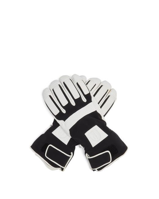 Toni Sailer Dane Jersey And Leather Ski Gloves