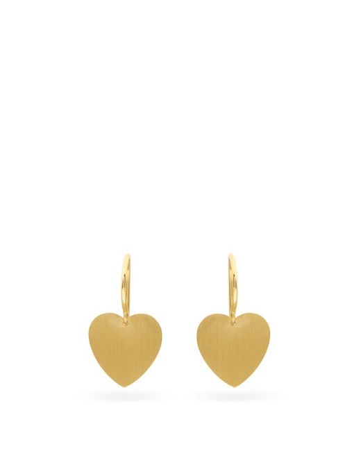 Irene Neuwirth Love Small 18kt Gold Drop Earrings
