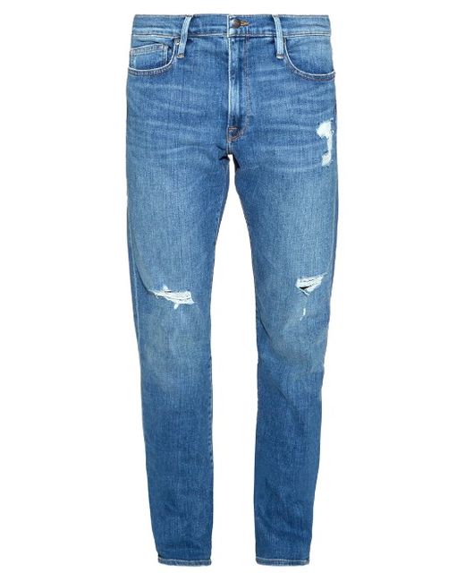 Frame LHomme straight-leg denim jeans