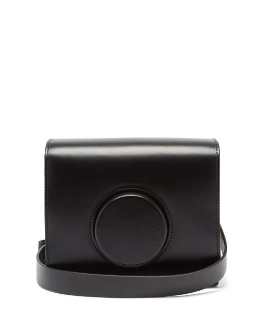 Lemaire Camera Small Leather Cross-body Bag