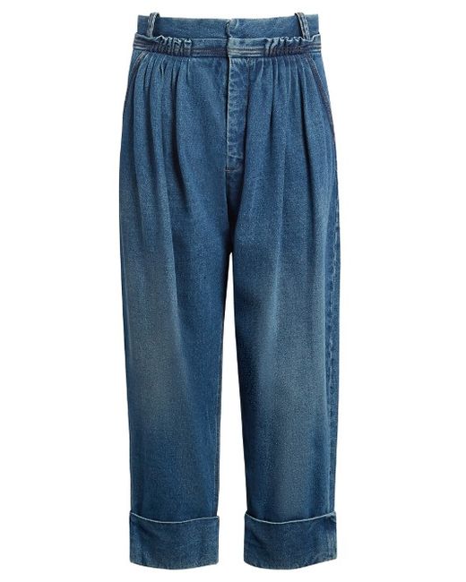 J.W.Anderson Pleat-front wide-leg jeans