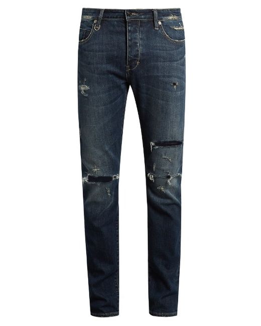 Neuw Denim Iggy Skinny distressed jeans