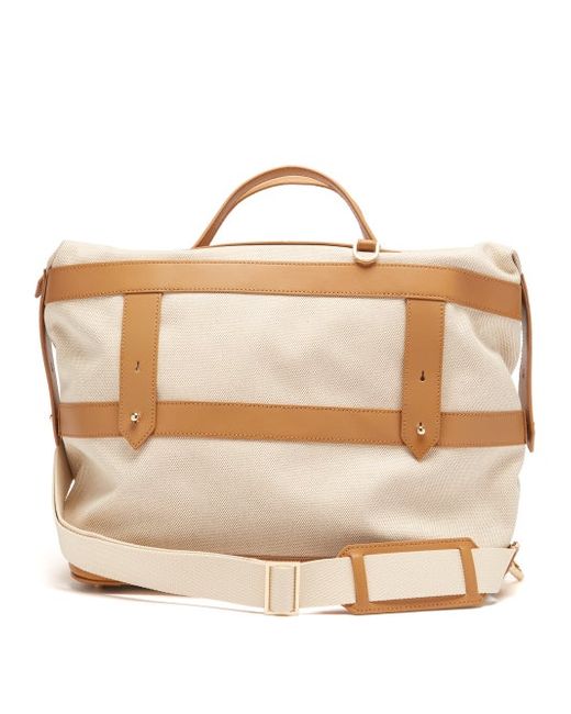 Paravel Weekender Canvas And Leather Holdall