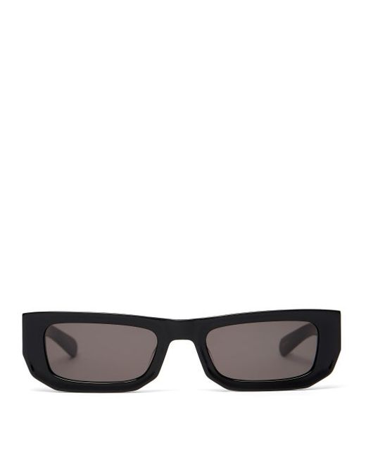 Flatlist Bricktop Rectangular Acetate Sunglasses