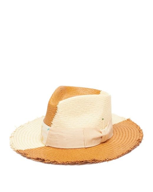 Nick Fouquet Straw Panama Hat
