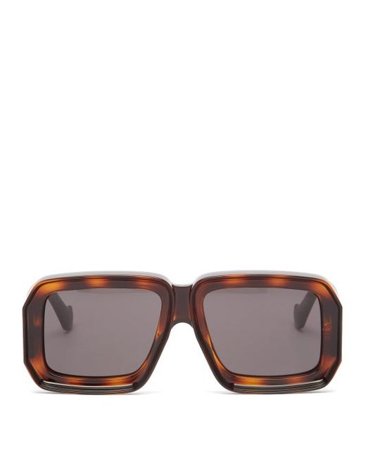 Loewe Eyewear Square acetate Sunglasses