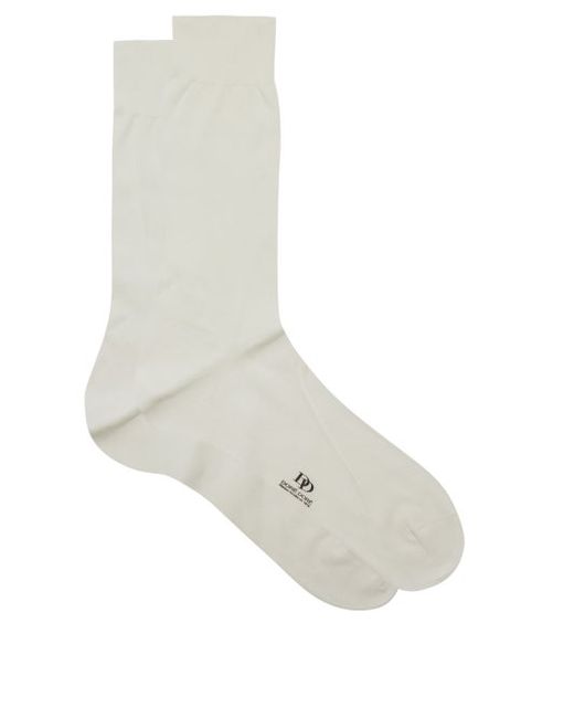 Mens BASICS Doré Cotton-lisle Socks